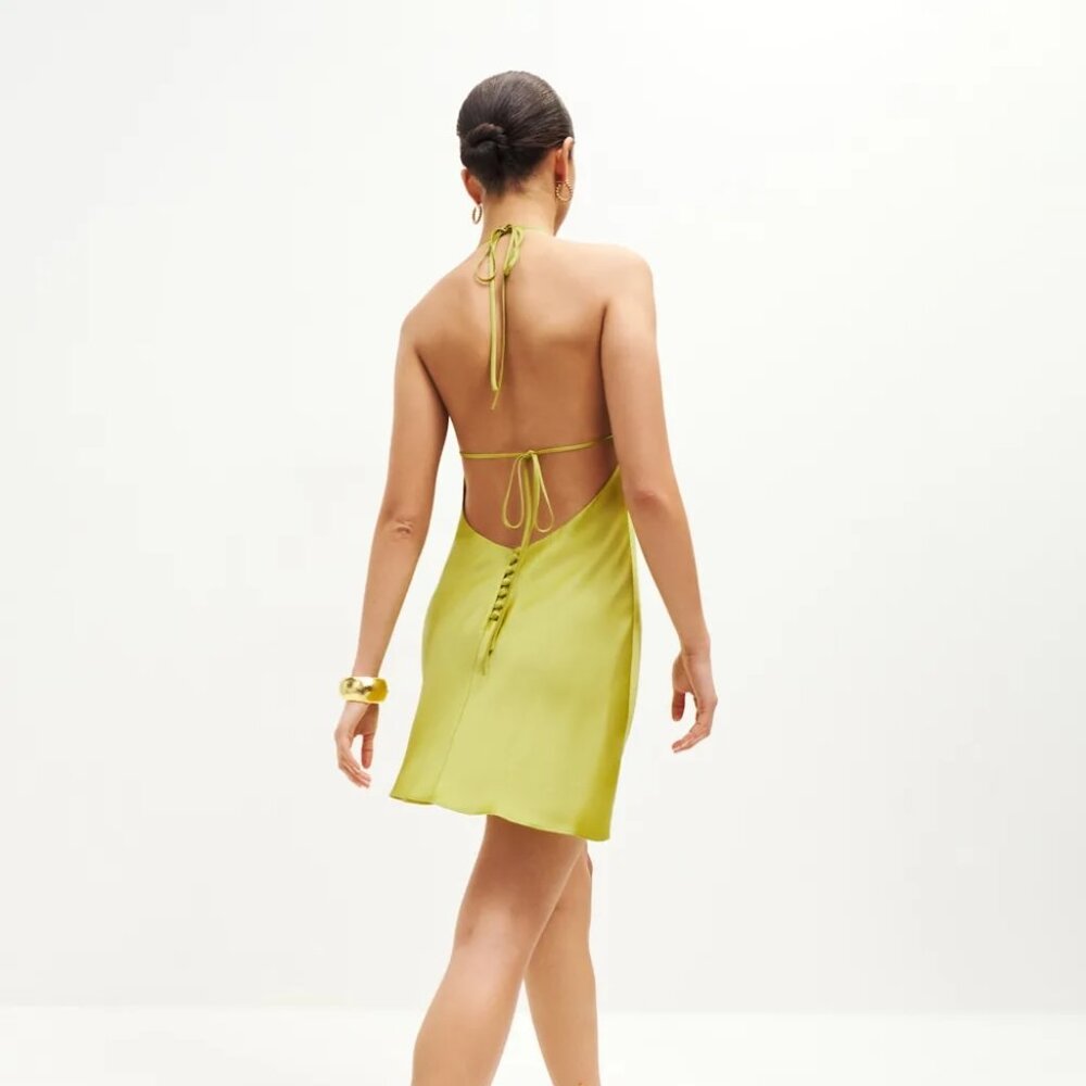 Reformation Jennis Silk Dress – Size M
